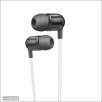 Signatize  (High Bass Earphones) in Ear Wired Earphones with Mic, 10mm Powerful Driver for Stereo Audio, Noise Cancelling Headset with 1.2m Tangle-Free Cable  3.5mm Aux