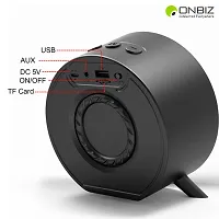 ONBIZ The Smallest Mini Aluminum Bluetooth Speaker Wireless Small Bluetooth Speakers,TWS Pairing Portable Speaker for Home/Outdoor/Travel, Smartphone, Laptop-thumb2