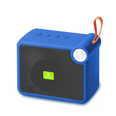 ONBIZ HIGH BASS SOUND SPLASHPROOF WOOFER FOR DEKSTOP WITH SD,AUX SLOT 48 W Bluetooth Speaker - Blue