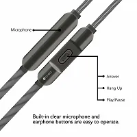 ONBIZ STYLISH WIRED EARPHONE Wired Earphones with Extra Bass Driver and HD Sound with mic-thumb3