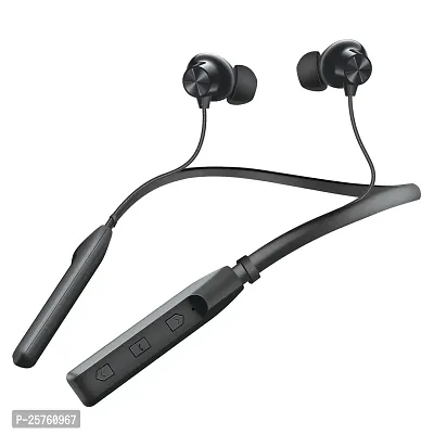 TP TROOPS In-Ear Bluetooth 5.0 Neckband with Mic, Hi-Fi Stereo Sound Neckband,20Hrs Playtime, Lightweight Snug-fit in-Ear Fast Charge  Voice Assistant