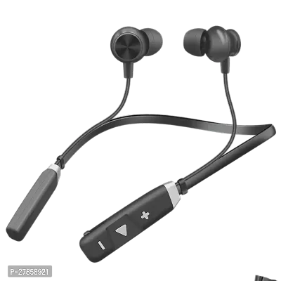 TP In-Ear Bluetooth Magnetic Earbuds 5.0 Neckband with Mic, Hi-Fi Stereo Sound Neckband,42Hrs Playtime-thumb0