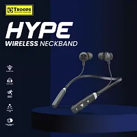 TP In-Ear Bluetooth Magnetic Earbuds 5.0 Neckband with Mic, Hi-Fi Stereo Sound Neckband,42Hrs Playtime-thumb1