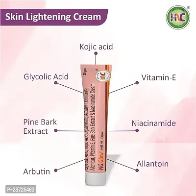 Rj Glow Advanced Skin Whitening Cream With Kojic Acid, Vitamin E And Arbutin, 20 Gm (Pack Of 2)-thumb3