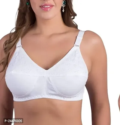 Stylish Cotton Solid Bras For Women-thumb0