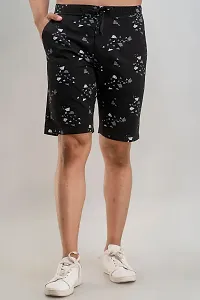 PROXIMA Mens Chino Shorts (Small, Black)-thumb4