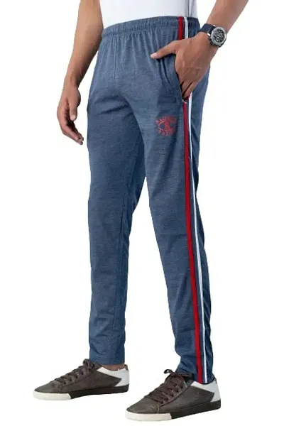 Proxima Striped Men Grey Track Pants - Buy Proxima Striped Men Grey Track  Pants Online at Best Prices in India