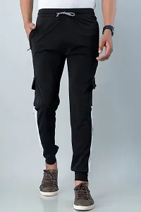 PROXIMA Men's Track Pant (XLarge, Black)-thumb1