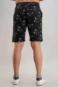 PROXIMA Mens Chino Shorts (Small, Black)-thumb1