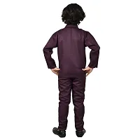 Boys Purple Waistcoat and Pant Set.-thumb2