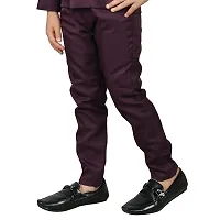 Boys Purple Waistcoat and Pant Set.-thumb3