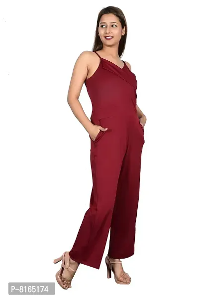 Sunday Casual Solid Women Jumpsuit-thumb3