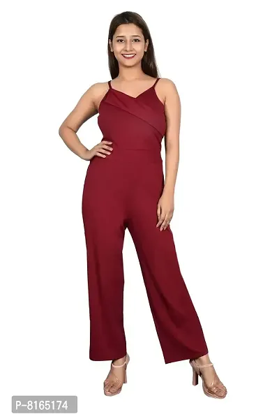 Sunday Casual Solid Women Jumpsuit-thumb0