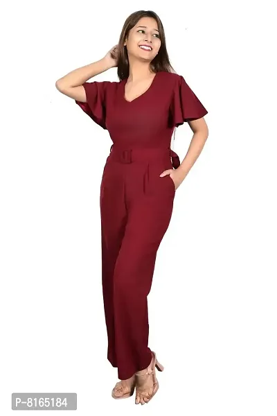 Sunday Casual Solid Women Jumpsuit-thumb4