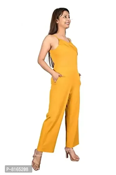 Sunday Casual Solid Women Jumpsuit-thumb3
