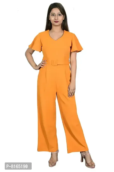 Sunday Casual Solid Women Jumpsuit-thumb0
