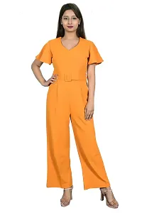 Sunday Casual Solid Women Jumpsuit-thumb1