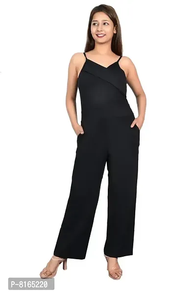 Sunday Casual Solid Women Jumpsuit