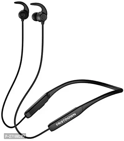 Stylish Neck Band Black In-ear Bluetooth Wireless Headsets With Microphone