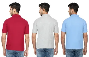 Polycotton Polo T-Shirt Pack Of 3-thumb1