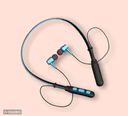 B11 Wireless Bluetooth Neckband Earbud Portable Headset Sports - Multicolor-thumb0