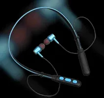 B11 Wireless Bluetooth Neckband Earbud Portable Headset Sports - Multicolor-thumb1