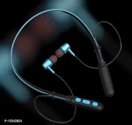 B11 Wireless Bluetooth Neckband Earbud Portable Headset Sports - Multicolor-thumb2