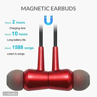 B11 Wireless Bluetooth Neckband Earbud Portable Headset Sports - Multicolor-thumb3