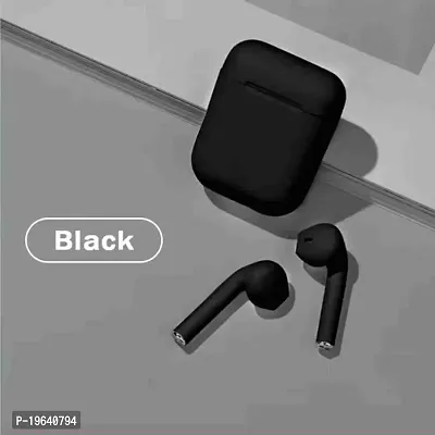 Lichen inpods 12 black Bluetooth Headset (Black,)