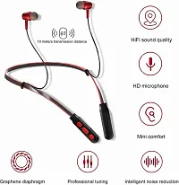 Lichen Comfortable Flexible Neckband Wireless Headphones with Hi-Fi Stereo Sound Bluetooth Headset --thumb1