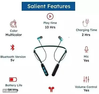 Lichen  Neckband Bluetooth Neckband  for All Smartphones  Tablets Bluetooth Headset--thumb0