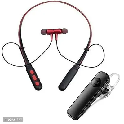 Lichen SINGLE EARBUD BLUETOOTH AND NECKBAND  b11 COMBO -0ss-thumb2