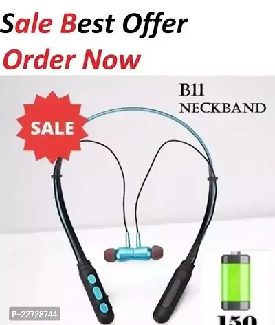 LICHEN B11 Truly Wireless Bluetooth in Ear Neckband Earphone with Mic