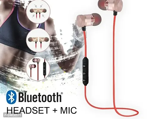 Lichen Sports WIRELESS MAGNET Headphone Bluetooth Headset With Mic