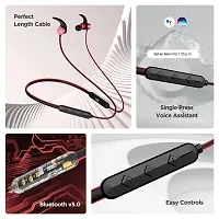 Modern Wireless Bluetooth In Ear Neckband with Mic-thumb3