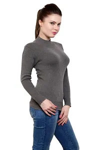 Self Knitted Top High Neck Full Sleeve For Women Pack Of 2-thumb1