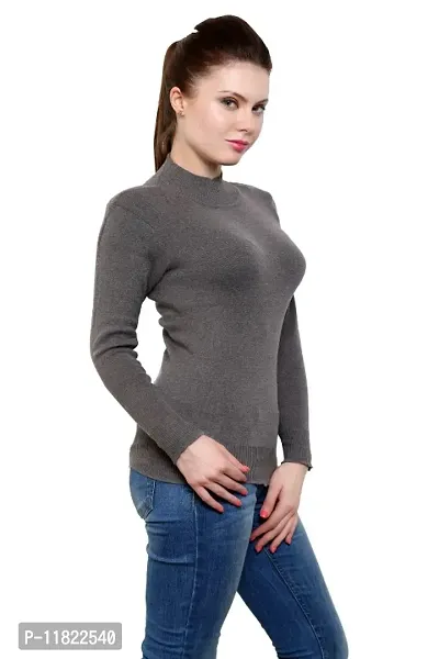 Self Knitted Top High Neck Full Sleeve For Women Pack Of 2-thumb2