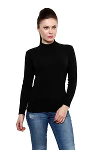 Self Knitted Top High Neck Full Sleeve For Women Pack Of 2-thumb3
