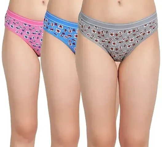 Stylish Fancy Panty For Women Pack Of 3