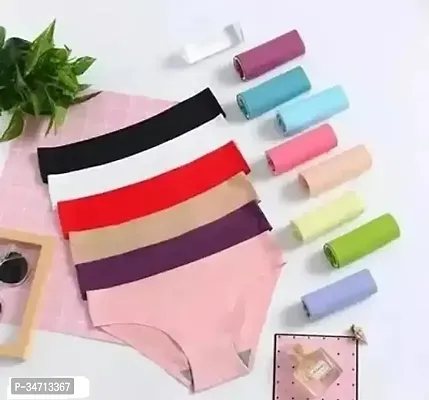 Stylish Fancy Cotton Panty For Women Pack Of 3-thumb0