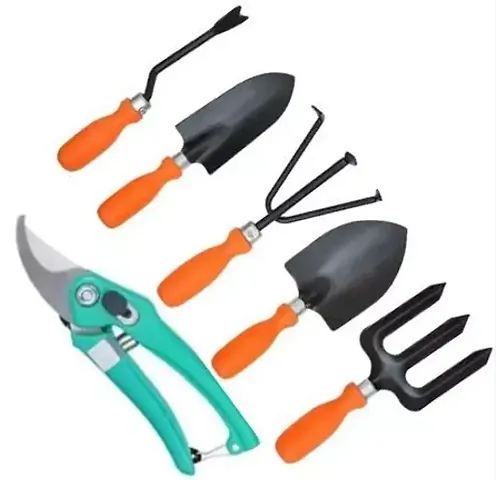 WYK 6Pcs Gardening Tools For Home Garden Agriculture etc Garden Tool Kit 6 Tools Garden Tool Kit 6 Tools