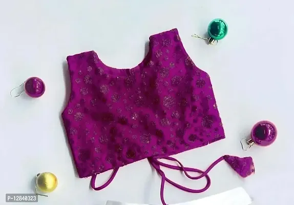 Angel Sales: Cute Fashion Baby Girl's Frock Dress for Kids (3-4 Years, Purple)-thumb3