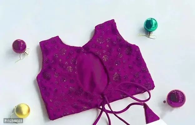 Angel Sales: Cute Fashion Baby Girl's Frock Dress for Kids (3-4 Years, Purple)-thumb2