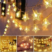 LUMIFAME Mini Star 14 Led 3 Meter Fairy String Lights Plug-In Led Fairy String Lights For Decoration (14 Led Warm White)-thumb2