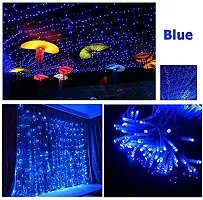 Blue LED Fairy Light for Diwali (12 Mtr, Pack of 1) Serial Lights for Decoration- Electric Corded String Lights for Home Decoration, Diwali Decoration Lights, Balcony Lights-thumb2