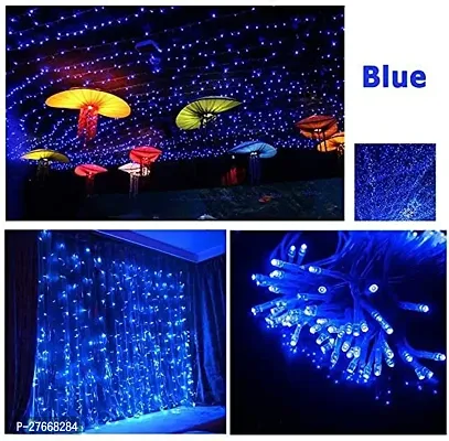 Blue LED Fairy Light for Diwali (12 Mtr, Pack of 1) Serial Lights for Decoration- Electric Corded String Lights for Home Decoration, Diwali Decoration Lights, Balcony Lights-thumb3