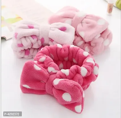 Multi-Coloured Baby Girl Kids Hairband Headbands Elastic Hair Accessory Set 3-thumb0
