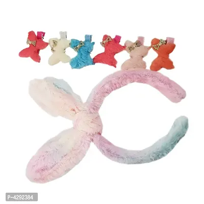 Multi-Coloured Baby Girl Kids Hairband Headbands Elastic Hair Accessory-thumb0
