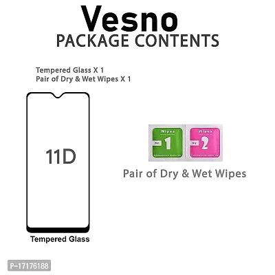 Vesno Screen Guard For Vivo V20 / Vivo V20 SE / Vivo V21E / Vivo V21E 5G / Oppo F15 / Oppo F17 Edge To Edge Primium Tempered Glass (Pack Of 1)-thumb5