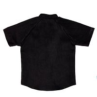 Stylish Cotton Black Solid Shirt For Boys-thumb1